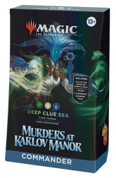 Deck Commander Assassinato na Mansão Karlov - Deep Clue Sea - Magic: The Gathering - MoxLand